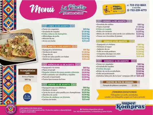 Super kompras (válido hasta 16-08)