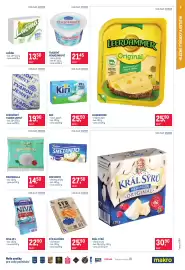 Makro leták Strana 5: Lučina €13,50, Tradiční pomazánkové €21,45