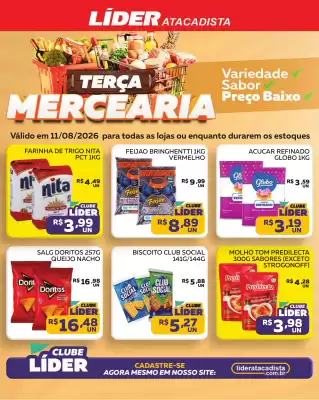 Lider Atacadista (válido até 11-08)
