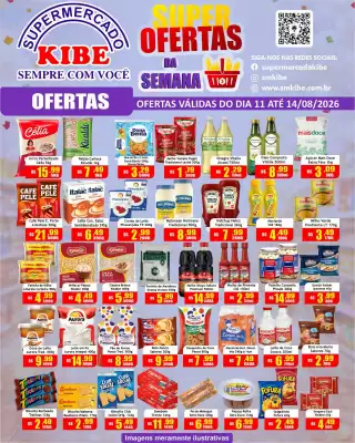 Folheto Supermercado Kibe (válido até 14-08)