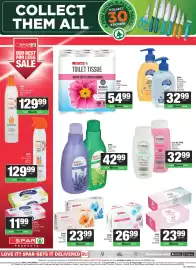 Spar catalogue Page 7: Germex Hand Wash or Hand Sanitiser Assorted €32,99, SPAR Foam Bath Assorted €42,99