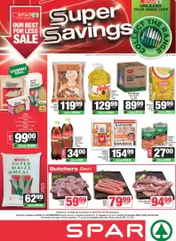 Spar catalogue Page 1: Aunt Caroline Rice €119,99, Frozen Flat Rib Class A €94,99