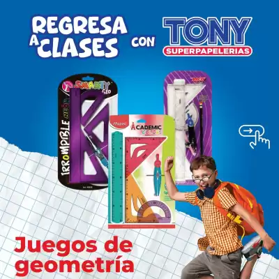 Tony Super Papelerías (válido hasta 11-08)