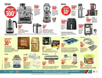 Canadian Tire flyer Page 4: DB0333-26 7_8 DeLonghi RABAIS JUSQU'À SAVE UP TO 300$ DeLongh RABAIS/SAVE 300$ Solde/Sale 899,99