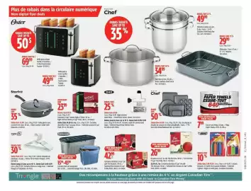 Canadian Tire flyer Page 5: Plus de rabais dans la circulaire numérique More digital flyer deals Oster RABAIS JUSQU'À SAVE