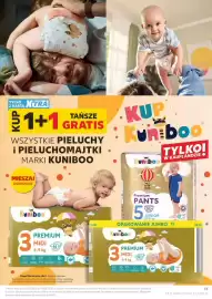 Kaufland gazetka tydzień 33 Strona 13: Wszystkie pieluchy i pieluchomajtki Kuniboo