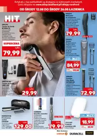Kaufland gazetka Strona 14: Lusterko podróżne LED Liv & Bo €18,99, Golarka Philips One Blade €72,99