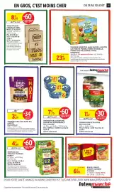 Catalogue Intermarché page 16: Pom'Potes Gourdes compotes €23,15, Garbit Taboulé €4,69