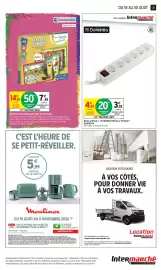 Catalogue Intermarché page 28: Domédia Bloc 6x16A + interrupteur a voyant €3,92, Clementoni mon Stylo parlant €7,45
