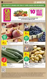 Catalogue Intermarché page 6: FRUITS & LEGUMES DE FRANCE PÊCHE BLANCHE ET/OU JAUNE €2,49