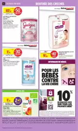 Catalogue Intermarché Express page 10: Guigoz OPTIPRO 3 CROISSANCE €16,00, Pommette Couches Premium Active €9,85