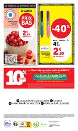 Catalogue Bi1 page 20: Disney Lilo & Stitch Stylo à bille rétractable 4 couleurs Stitch €2,99, TOMATE CERISE ALLONGEE €2,89