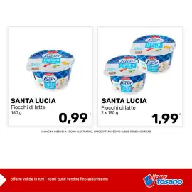 Volantino Iper Tosano settimana 33 Pagina 2: Santa Lucia Fiocchi di latte €1,99, Santa Lucia Fiocchi di latte €0,99