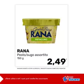 Volantino Iper Tosano settimana 33 Pagina 3: Rana pesto/sugo assortito €2,49