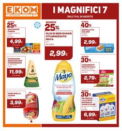Volantino Ekom Pagina 16: Condimento riso più polli leggero Polli €2,79, Bastoncini Findus €4,99