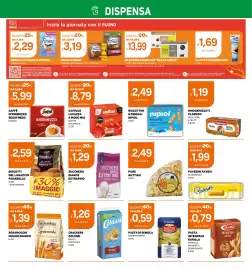 Volantino Ekom Pagina 2: Capsule Lavazza a modo mio Suerte €8,79, Crackers Colussi €1,26