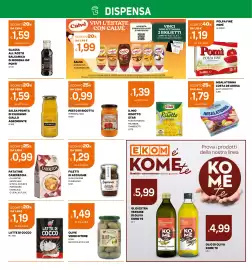 Volantino Ekom Pagina 3: Insalatonna Costa de Arosa €1,79, Patatine Casereccia €0,99