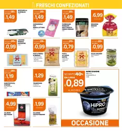 Volantino Ekom Pagina 7: Pasta fresca di semola maffei €0,99, Gorgonzola Dop senza lattosio Gran Vittoria €1,49