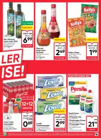 Maximarkt Flugblatt woche 33 Seite 3: Spar Natur pur Natives Bio-Olivenöl Extra €6,99, Coca-Cola Cola €0,69