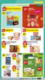 Folheto Pingo Doce semana 33 Página 21: Gelado magnum chocolate branco e morango €3,99, Geláticos €2,59