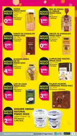 Folheto Pingo Doce semana 33 Página 3: Tablete de chocolate pingo doce amêndoas €0,99, Cappuccino solúvel pingo doce €1,99