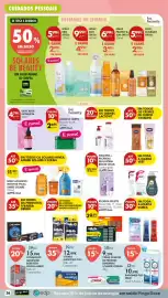 Folheto Pingo Doce semana 33 Página 42: Recarga gillette €39,59, Creme fixador de próteses dentárias s/sabor corega €9,29