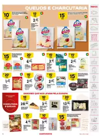Folheto Continente semana 33 Página 15: Queijos fatiados da marca castelões