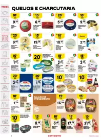 Folheto Continente semana 33 Página 16: Queijo fresco longa duração matinal €2,28, Queijo curado castelões €6,59