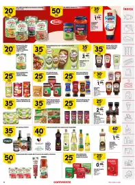 Folheto Continente semana 33 Página 23: Conservas vegetais da marca ferbar, Heinz tomato ketchup