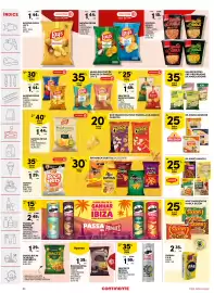 Folheto Continente semana 33 Página 24: Snacks de batatas forno Lay's c/ sal/ camponesas €1,69, Mission wraps