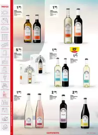 Folheto Continente semana 33 Página 44: Vinho contemporal €1,99, Vinho contemporal €2,09