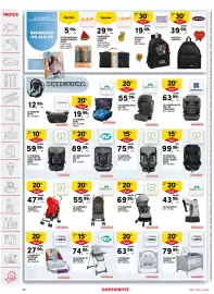 Folheto Continente semana 33 Página 56: Carrinho passeio bebeconfort €55,99, Marsúpio bebeconfort €43,99