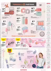 Folheto Continente semana 33 Página 57: Organizador marshmallow €12,99, Almofada de viagem marshmallow €12,99