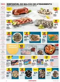 Folheto Continente semana 33 Página 6: Camarão Tigre Selvagem Grande Congelado €39,99