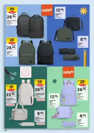 Folheto Continente | Regresso às Aulas Página 14: Mochila dupla note! €26,99, Mochila note! cool €26,99