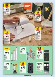 Folheto Continente | Regresso às Aulas Página 35: Compasso note! €2,99, Compasso note! €5,99