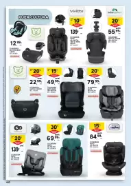 Folheto Continente | Regresso às Aulas Página 40: Cadeira auto kinderkraft €69,99, Cadeira auto isize defender €49,99