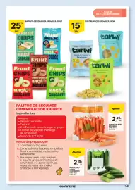 Folheto Continente | Regresso às Aulas Página 45: Mini pepino snack continente €2,19, Cenouras baby docinhas €2,49