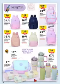 Folheto Continente | Regresso às Aulas Página 6: Mochila dupla marshmallow duo star €39,99
