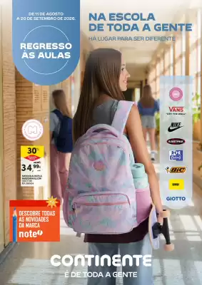 Continente | Regresso às Aulas (válido até 20-08)