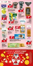 Catálogo Maxi Dia semana 33 Página 8: Danone activia desnatat natural €3,39, Puleva Omega 3 €1,69
