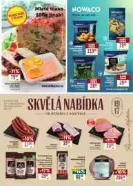 Billa leták Strana 5: Nowaco Kuřecí stripsy obalované €119,90, Nowaco Filé porce MSC €79,90