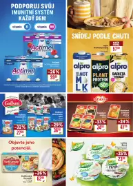 Billa leták Strana 8: Actimel €99,90, Alpro rostlinný nápoj €57,90
