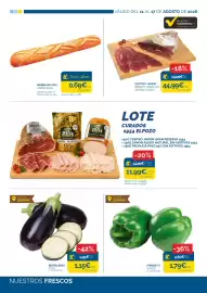 Folleto Supermercados La Despensa semana 33 Página 2: Berenjena negra 1ª categoría €1,15, Pimiento verde €1,79
