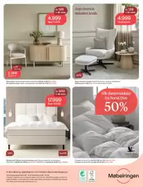 Møbelringen kundeavis Side 16: Wonderland Balanse kontinentalseng, Elk spisestol €2.399,00