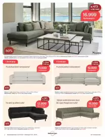 Møbelringen kundeavis Side 2: Kos hjørnesofa €42.999,00, Vimmerby hjørnesofa €12.999,00