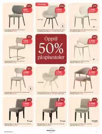 Møbelringen kundeavis Side 7: Vivo spisestol €999,00, Alison spisestol €3.999,00