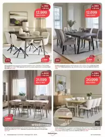 Møbelringen kundeavis Side 8: Brooklyn spisebord €12.699,00, Collum spisebord €20.999,00