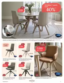 Møbelringen kundeavis Side 9: Stressless Laurel spisestol medium, høy rygg €6.299,00, Collum spisebord med uttrekk €19.999,00