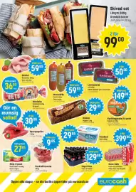 Eurocash kundeavis Side 2: Skivad ost €99,00, Skinka €59,85